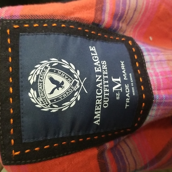 American Eagle Outfitters Black Wool Pea coat size M - Picture 3 of 4